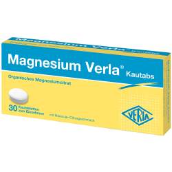 Magnesium Verla® Kautabs 30 Kautbl.