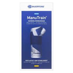 MANUTRAIN Handgelenkbandage links Gr.3 titan