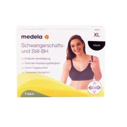 MEDELA Schwangerschafts- u.Still-BH XL schwarz