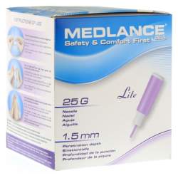 MEDLANCE plus Lite Sicherheitslanzetten 25 G