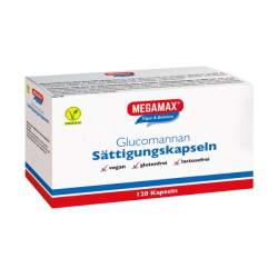 MEGAMAX Sättigungskapseln Glucomannan