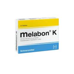Melabon® K 250 mg/250 mg/50 mg 20 Tbl.