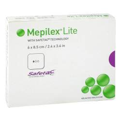 MEPILEX Lite Schaumverband 6x8,5 cm steril