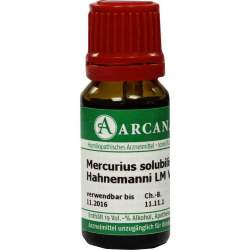 Mercurius Solubilis Arcana LM 6 Hahnemanni Dilution 10ml