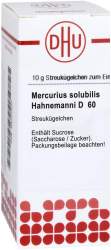 Mercurius solubilis Hahn. D60 DHU Glob. 10 g