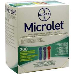 MICROLET Lanzetten farbig