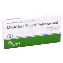 Milchsäure Pflüger® Potenzakkord 10 Amp.