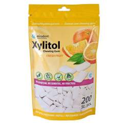 MIRADENT Xylitol Zahnpflegekaugummi freshfruit Ref