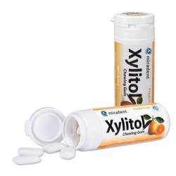 MIRADENT Xylitol Zahnpflegekaugummi Frucht