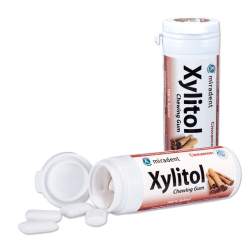 MIRADENT Xylitol Zahnpflegekaugummi Zimt