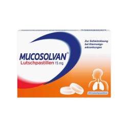 Mucosolvan® Lutschpastillen 15 mg 20 Lutschpastillen