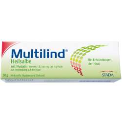 Multilind® Heilsalbe m. Nystatin 100.000 I.E./200 mg / 1 g Paste zur Anwendung auf der Haut 50g