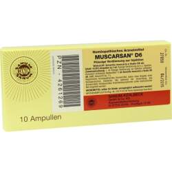 Muscarsan D 6 Amp. 10x1 ml