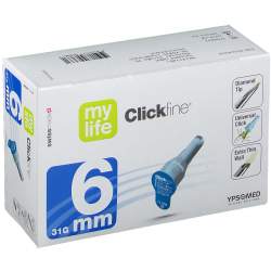 mylife Clickfine® 100 Pen-Nadeln 0,25x6mm