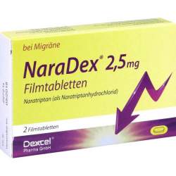 NaraDex 2,5 mg 2 Filmtabletten