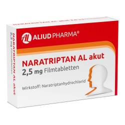 Naratriptan AL akut 2,5mg 2 Filmtbl.