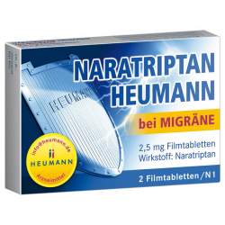 Naratriptan Heumann b.Migräne 2,5 mg 2 Filmtbl.