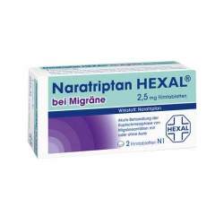 Naratriptan HEXAL® bei Migräne 2,5mg 2 Filmtbl.