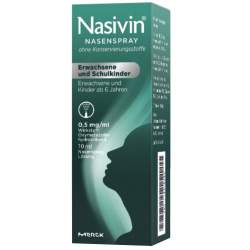 Nasivin® Nasenspray ohne Konservierungsstoffe Erwachsene und Schulkinder 10ml