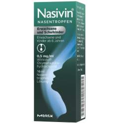 Nasivin® Nasentropfen Erwachsene und Schulkinder 10 ml