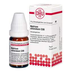 Natrium chloratum C30 DHU 10g Glob.