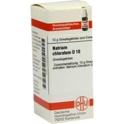 Natrium chloratum D10 DHU Glob. 10 g