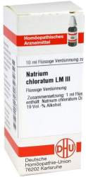 Natrium chloratum LM III DHU 10ml Dil.