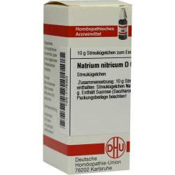 Natrium nitricum D6 DHU 10g Glob.
