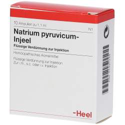 Natrium pyruvicum Injeel 10 Amp.
