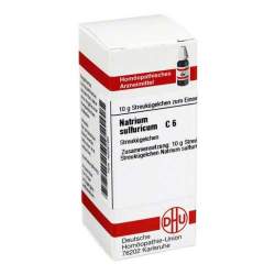 Natrium sulfuricum C6 DHU Glob. 10 g