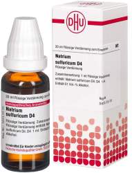 Natrium sulfuricum D4 DHU Dil. 20 ml