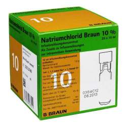 Natriumchlorid Braun 10% 20x10ml Amp.