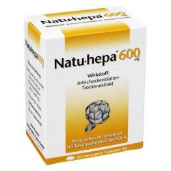 Natu-hepa® 600mg, 50 überzogene Tbl.