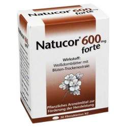 Natucor® 600 mg forte, 50 Filmtabletten