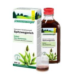 Naturreiner Heilpflanzensaft Spitzwegerich 200ml