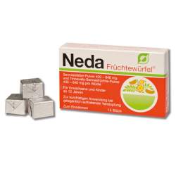 Neda® Früchtewürfel 15 Würfel