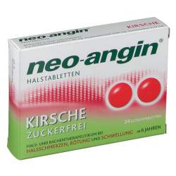 neo-angin® Halstabletten Kirsche 24 Lutschtabletten