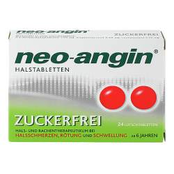 neo-angin® Halstabletten zuckerfrei 24 St.