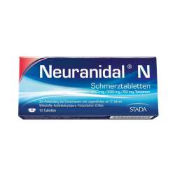 Neuranidal® N Schmerztbl. 250 mg/200 mg/50 mg 10 Tbl.