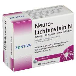 Neuro-Lichtenstein N 100mg/100mg,100 überz.Tbl.