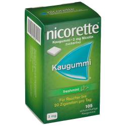 Nicorette® 2mg freshmint 105 Kaugummi