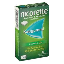 Nicorette® 2mg freshmint 30 Kaugummi