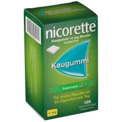 Nicorette® 4mg freshmint 105 Kaugummi