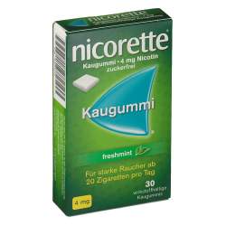 Nicorette® 4mg freshmint 30 Kaugummi