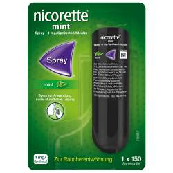 Nicorette Mint Spray 1 mg/Sprühstoß 13,2ml 150 Sprühstöße