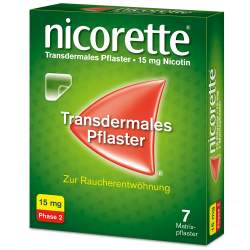 Nicorette TX 7 Pflaster 15mg