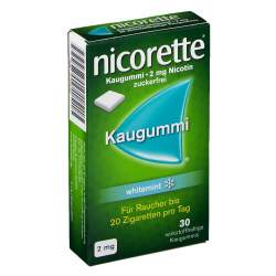 Nicorette whitemint 2mg 30 Kaugummi