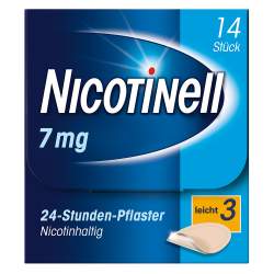 Nicotinell® 7 mg/24-Stunden-Pflaster, 14 Pflaster