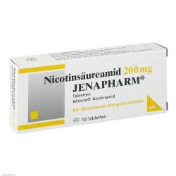 Nicotinsäureamid 200mg JENAPHARM® 10 Tbl.
