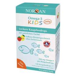 NORSAN Omega-3 Kids Jelly Dragees Vorratspackung